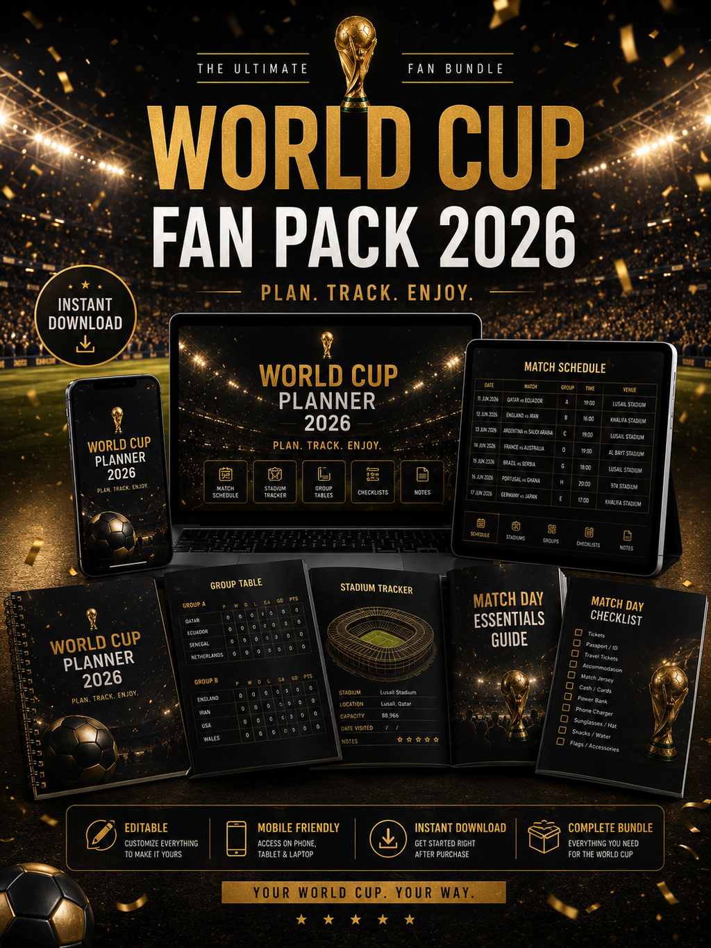 World Cup Fan Pack 2026 ⚽