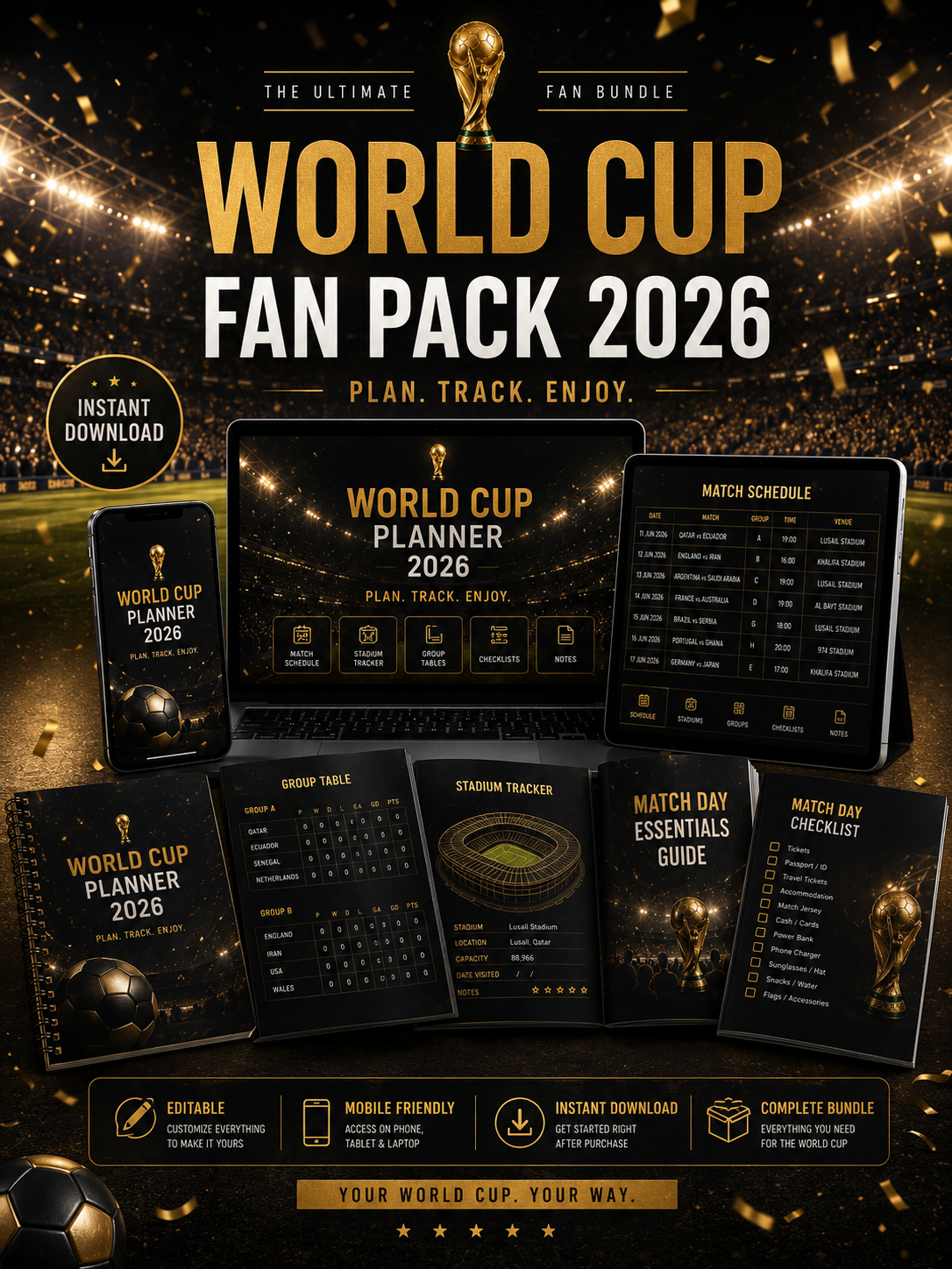 World Cup Fan Pack 2026 ⚽