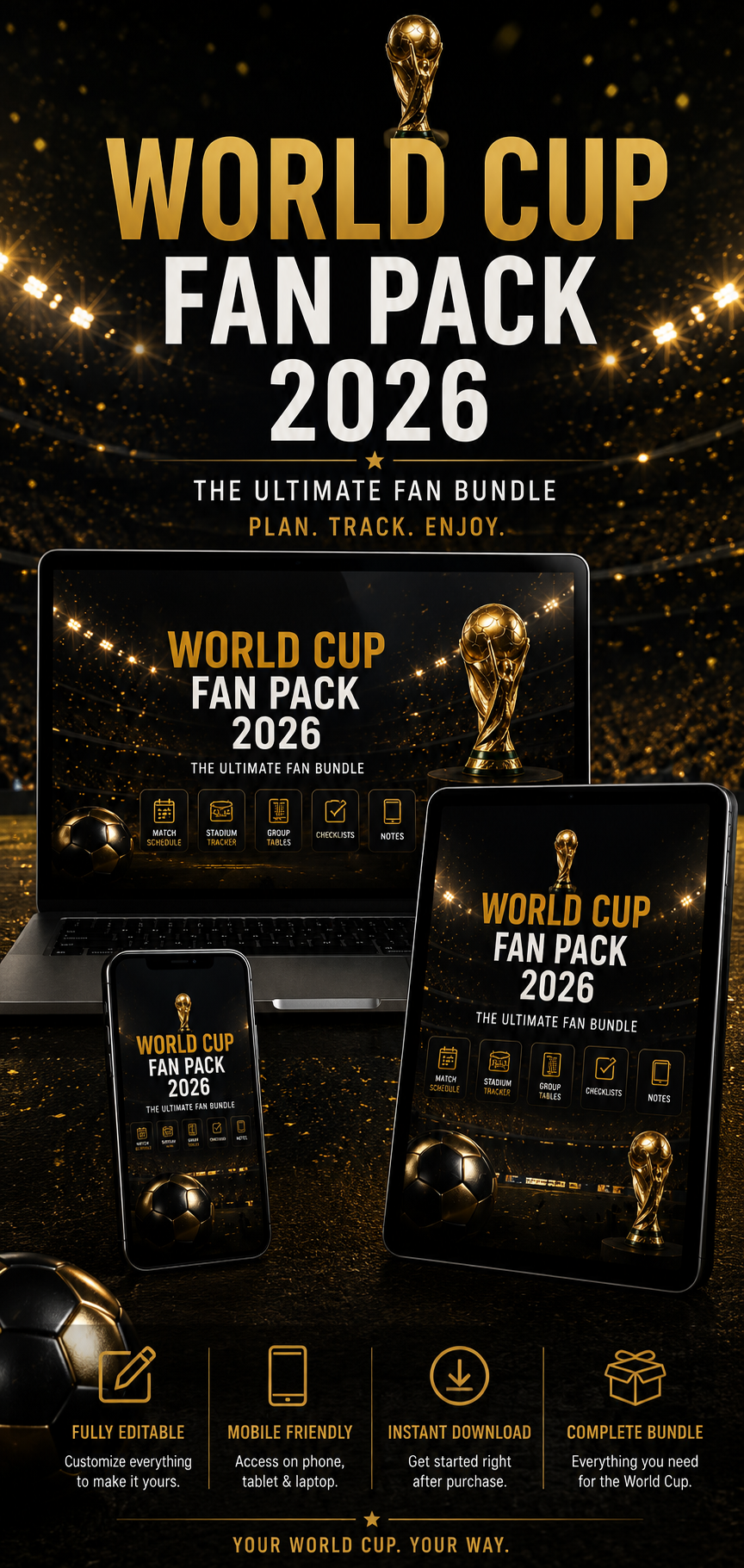 World Cup Fan Pack 2026 ⚽